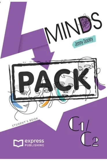 4 Minds C1/C2. Podr�cznik papierowy + DigiBook (kod) - Jenny Dooley