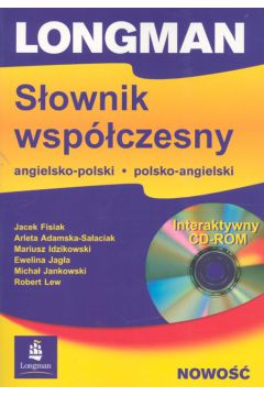Longman S�ownik wsp�czesny angielsko-polski polsko-angielski z p�yt� CD - Fisiak Jacek i in. - Fisiak Jacek i in.