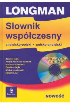 Longman S�ownik wsp�czesny angielsko-polski polsko-angielski z p�yt� CD - Fisiak Jacek i in. - Fisiak Jacek i in.
