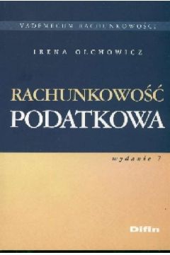 Rachunkowo�� podatkowa - Olchowicz Irena - Irena Olchowicz