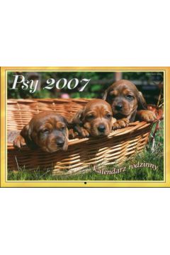 Kalendarz 2007 Psy -