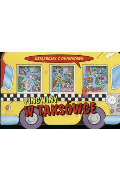 Pingwiny z taks�wce Ksi��eczka z okienkami