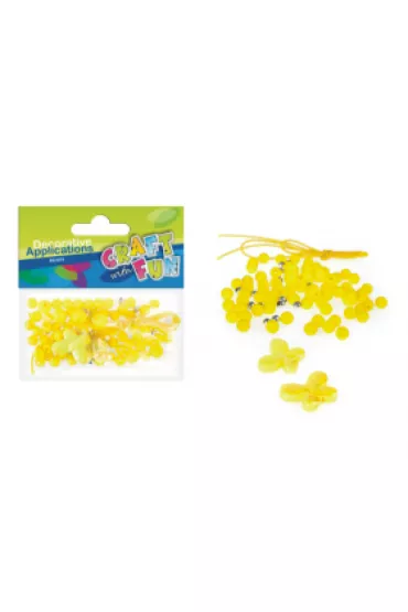Craft with Fun Ozdoba dekoracyjna koraliki ��te