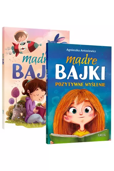 Pakiet: M�dre bajki, M�dre bajki. Pozytywne my�lenie - Agnieszka Antosiewicz