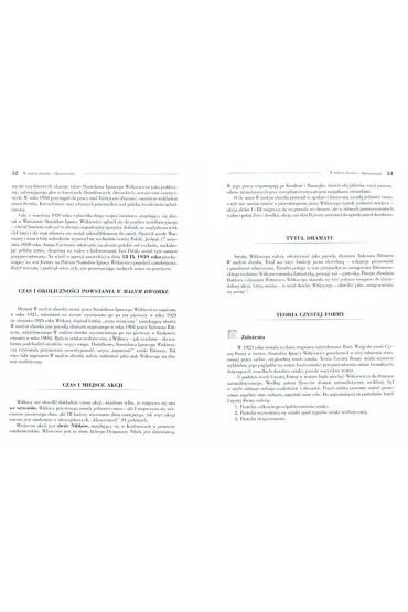 W ma�ym dworku - Stanis�aw Ignacy Witkiewicz