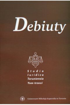 Debiuty Studia Iuridica Toruniensia