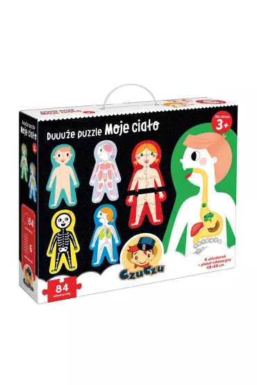 Ale Puzzle Moje cia�o Bright Junior Media