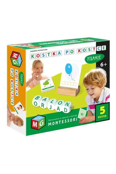 Kostka po kostce. Pisanie 5 kostek Multigra