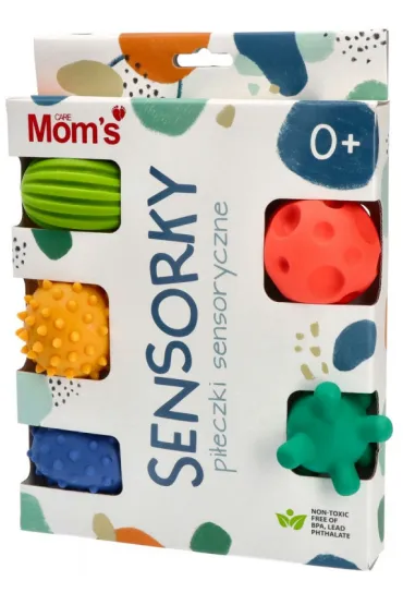 Pi�eczki sensoryczne pastelowe Hencz Toys