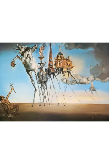 Puzzle 1000 el. Kuszenie �w.Antoniego Eurographics
