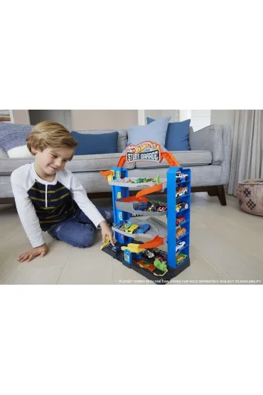 Hot Wheels. City Gara� parking z wind�
