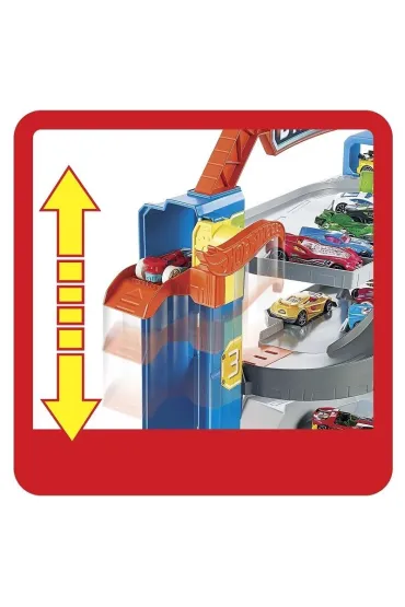 Hot Wheels. City Gara� parking z wind�