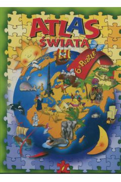 Ilustrowany Atlas �wiata z puzzlami - Olszewski Robert - Robert Olszewski
