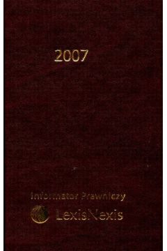 Informator prawniczy 2007 - Paszkowska Joanna (twarda oprawa) - Joanna Paszkowska