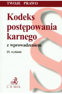 Kodeks post�powania karnego z wprowadzeniem - Praca zbiorowa