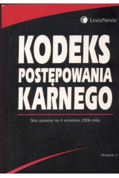 Kodeks post�powania karnego