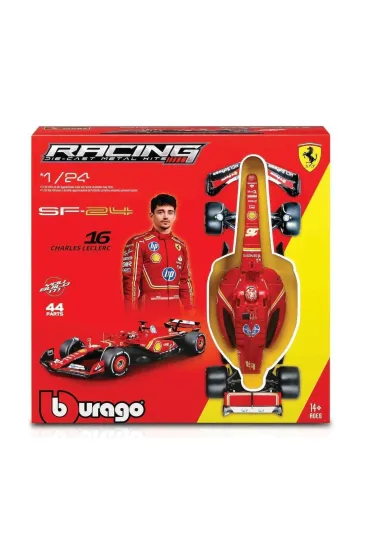 Ferrari Formula Model Kit Charles Leclerc 1:24 Bburago