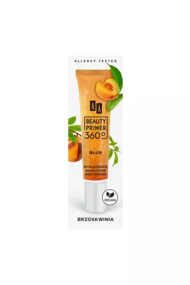 Aa Beauty Primer 360° Blur wyg�adzaj�co-nawil�aj�ca baza pod makija� Brzoskwinia 30 ml