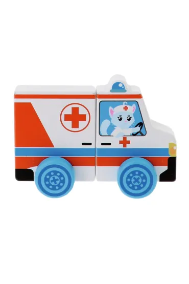 Zabawka drewniana - Ambulance TREFL