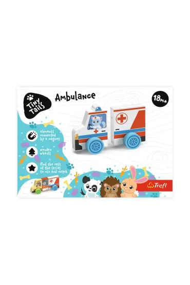 Zabawka drewniana - Ambulance TREFL