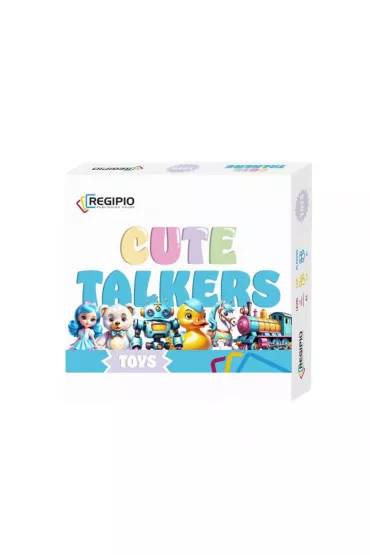 CUTE TALKERS TOYS Zestaw do nauki j�zyka angielskiego Regipio