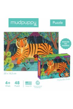 Puzzle mini Tygrys bengalski 4+ Mudpuppy