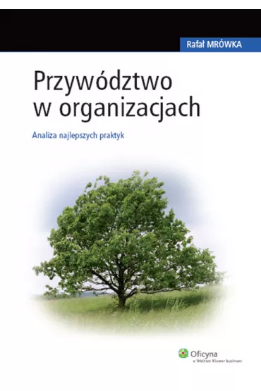 Przyw�dztwo w organizacjach. Analiza najlepszych praktyk - Rafa� Mr�wka