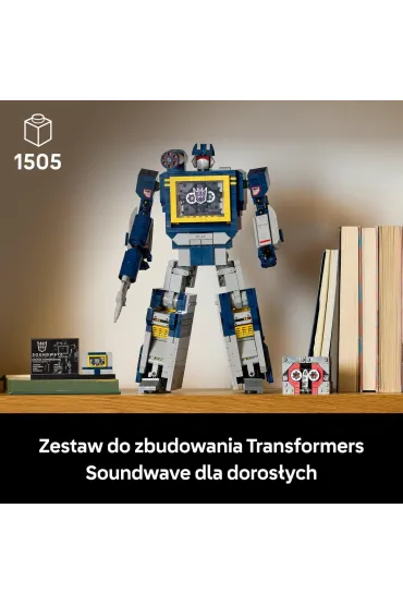 LEGO Icons Transformers: Soundwave 10358