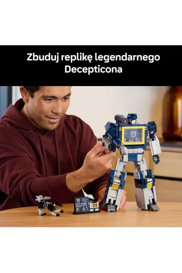 LEGO Icons Transformers: Soundwave 10358