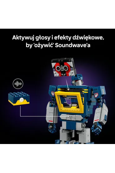 LEGO Icons Transformers: Soundwave 10358