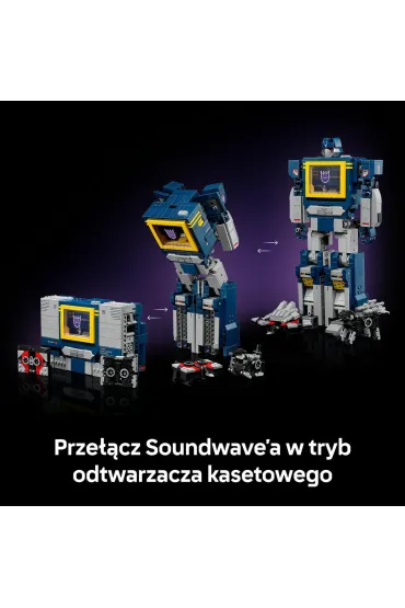 LEGO Icons Transformers: Soundwave 10358