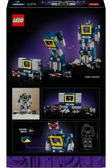 LEGO Icons Transformers: Soundwave 10358