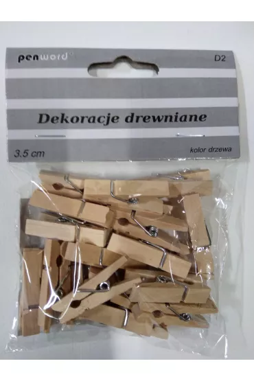 Penword Spinacze drewniane D2 3.5 cm