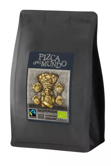 Pizca Del Mundo Kawa ziarnista arabica 100 % ocotepeque fair trade 250 g Bio