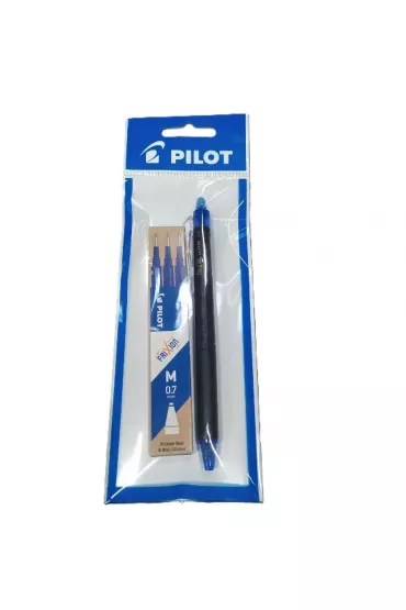 Pilot Zestaw wk�ad Frixion niebieski 3 szt + d�ugopis mix