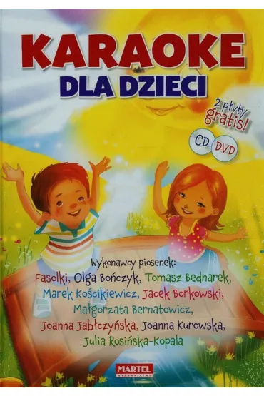 Karaoke dla dzieci + CD + dvd