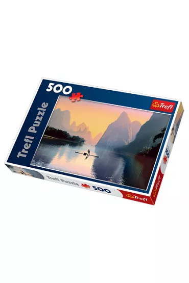Puzzle 500 el. Rzeka Lijang Chiny 37161 Trefl