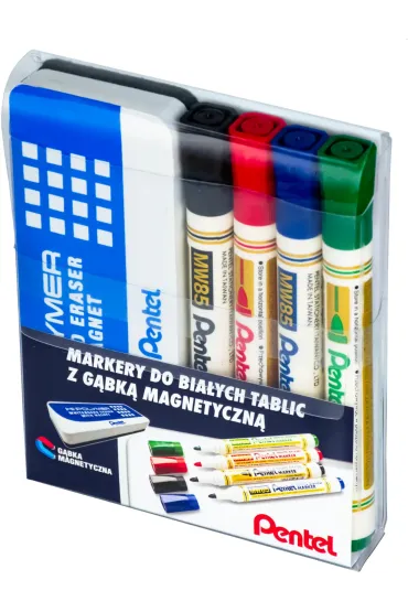 Pentel MARKER SUCHSCIER OKR 4KOL PEN MW85 GABKA MAG ETU