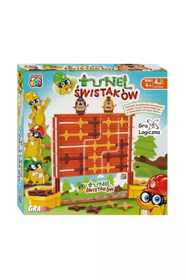 Gra logiczna Tunel �wistak�w Pro Kids