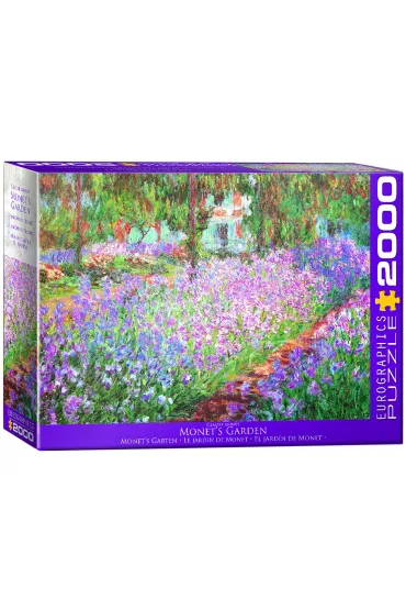 Puzzle 2000 el. Ogr�d Moneta, Claude Monet Eurographics