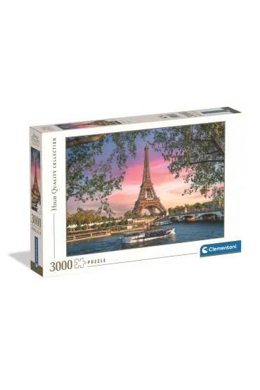 Puzzle 3000 element�w HQ Iron Lady Pink CLEMENTONI 33039  CLM