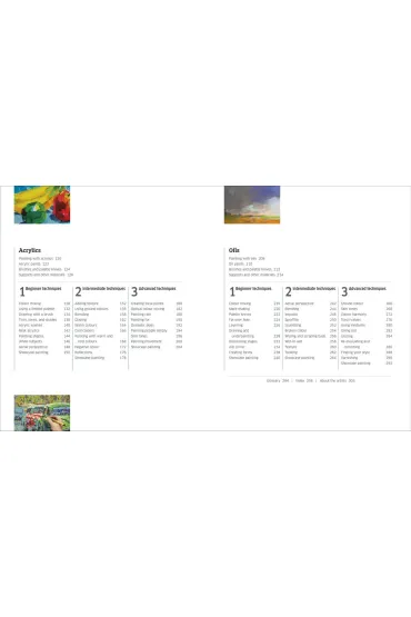 Artist's Painting Techniques. Explore Watercolours, Acrylics, and Oils. Discover Your Own Style. Grow as an Artist wer. angielska