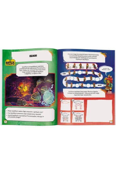 LEGO Ninjago. Ogie� i �ar - Ameet Sp z O o