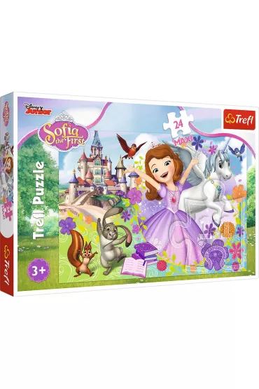 Puzzle maxi 24 el. Kolorowy �wiat Zosi. Disney Trefl