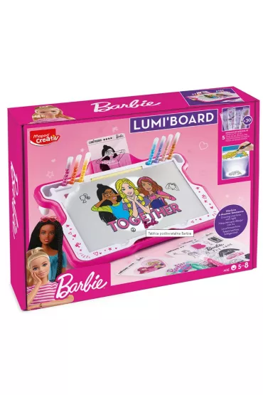 Pod�wietlana tablica Lumi Board Barbie Creativ Maped