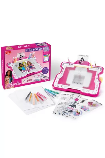 Pod�wietlana tablica Lumi Board Barbie Creativ Maped