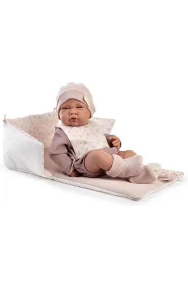 Lalka hiszpa�ska Lua z po�ciel� do ��eczka 42cm Antonio Juan