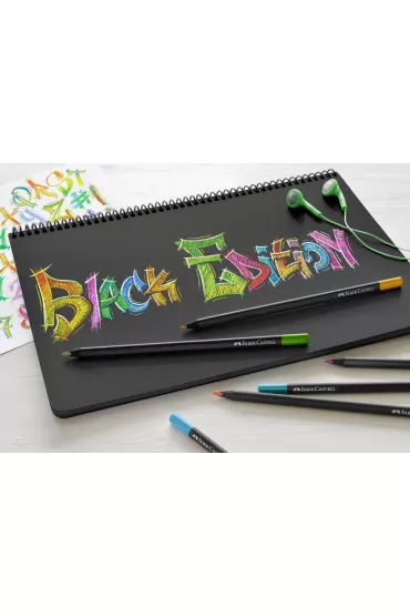 Faber-Castell Kredki tr�jk�tne Black 12 szt.