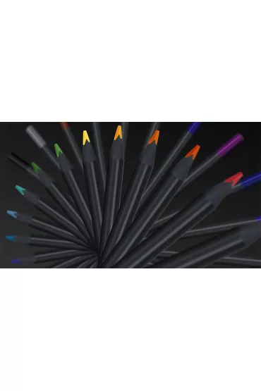 Faber-Castell Kredki tr�jk�tne Black 12 szt.