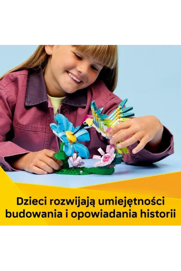 LEGO Creator Dzikie zwierz�ta: kolorowy koliber 31384